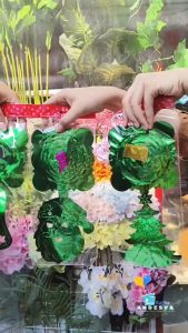 Hiasan Natal Garland Lonceng / Garland Tarik Merry Christmas Lonceng / dekorasi natal