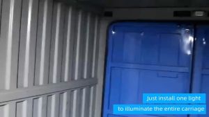 12v-24v Panel Light Car Interior Reading Lamp High Brightness Cabin Lights For Van Truck