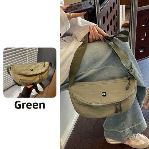 Ultra Lightweight Water-resistant Crossbody Bag Oxford Fabric