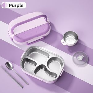 Multi-compartment Lunch Box 304 Stainless Steel