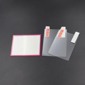 1Set For NDSi Upper Screen LCD Screen Lens Cover + Screen Protective Film For NDSi Game Console Top Protector Panel Parts