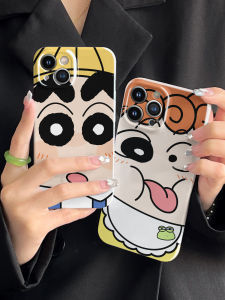 Cute Crayon Shinchan Phone Case for Couples  16Pro Max Huawei Mate60 Honor Oppo Xiaomi 13 Vivo Redmi OnePlus Popular High-End Style