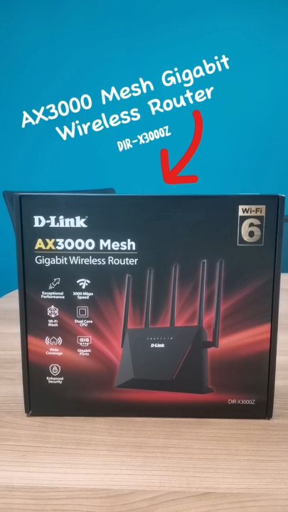 D Link Dir X3000z Mesh With Tm Unifi Dir X3060z And Dir X1860z Ax3000