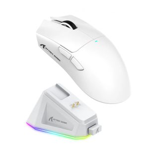 ATTACK SHARK | X11 Attack Shark Gaming MouseTri-Mode Connection PixArt PAW3311 Touch Magnetic Charging Base Wireless Mouse