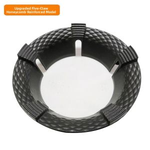 Universal Gas Stove Lid Flame Concentrator Windproof Anti-slip Stove Top Cover Pot Holder Kitchen Storage Rack Accessories