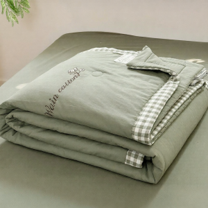 NONGNONGAI | 100% Cotton Summer Air Conditioning Blanket Light Filler
