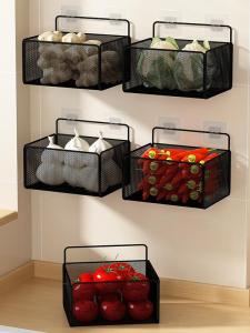 Multi-Layer Wall Mounted No-Drilling Storage Rack