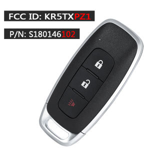 KEYECU S180146102 S180146105 S180146119 KR5TXPZ1 433MHz 4A Chip Smart Remote Key Fob for Nissan Ariya Rogue Versa Sentra 2022+
