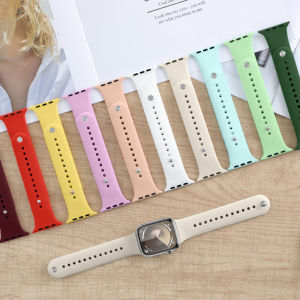 Silicone Strap for Watch Ultra 2/1 49mm 46mm 45mm 41mm 42mm 38mm Women Men 44mm 40mm Sport Band for lWatch Series 10 9 8 7 6 54 3 2 1 Series SE2 SE
