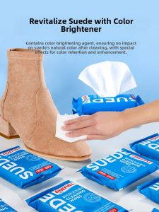 ONEFULL | Quick Cleaning Coloring Wet Wipes for Suede Nubuck Shoes