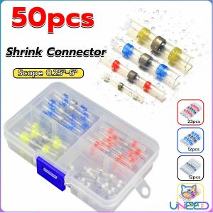 Need Solder sealing wire connector Waterproof heat shrinkable intermediate connection terminal 50PCS