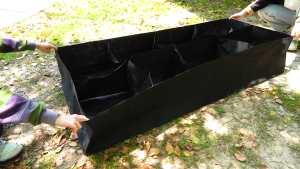 Rectangular Planting Bag Felt For Vegetables Flowers Raised Garden Bed 4/8 Pockets Multi-grid Square Plant Grow Bags