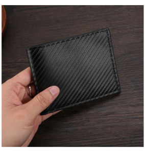 ARCTIC HUNTER กระเป๋าผู้ชาย กระเป๋าสตางค์ ผู้ชาย กระเป๋าตังชาย กระเป๋าสตางค์ ช กระเป๋าผู้ชายกระเป๋าสตางค์ผู้ชายใหม่ลายคาร์บอนไฟเบอร์ความจุมากคลิปเงินกระเป๋าสตางค์ใส่เหรียญแบบเรียบง่าย