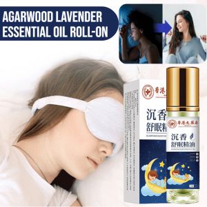Agarwood Lavender Essential Oil Roll-On Incense Sleeping Oil Peaceful Sleep Oil Blend Improve Sleep Quality