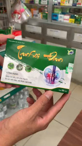 Viên uống TÁN SỎI ĐAN hộp 3 vỉ x 10 viên tốt cho người bị sỏi tiết niệu sỏi thận sỏi mật.