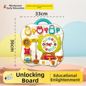 WEINIMEI | Early Education DIY Intellectual Montessori Busy Board