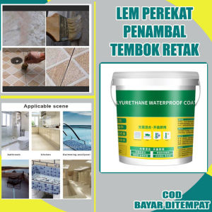 JM WATERPROOF GLUE: Penambal Tembok Dinding Atap Rumah Anti Bocor