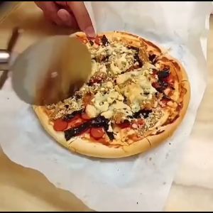 OHHDEER Stainless Steel Pizza Single Wheel Cut Tools Household Pizza Knife Tools Wheel Use For Pizza