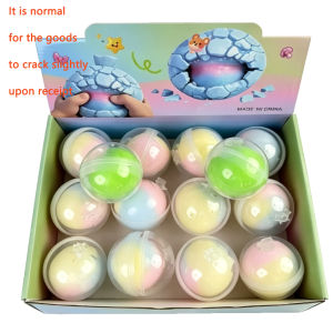 Schylling | 1PC Multi‑Series Wax Skin Squishy Stress Ball Slow Rebound Squeeze Toy Quiet Sensory Fidget Toy for Stress Relief