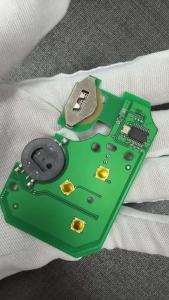SUPERKEY 3 Button 433Mhz PCF7947A 46 Chip Remote Card PCB For Renault Scenic II Grand Scenic II Megane II 2003-2008