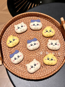 สตั๊ดขนมปังรูปตัวอักษรสุดน่ารัก โมเดลขนมปัง DIY สำหรับเด็กและผู้ใหญ่ อุปกรณ์ทำขนมปังแบบอินทรีย์โพลีเอสเตอร์