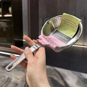 18/10 Stainless Steel Mini Frying Egg Pots and Pans  12cm Cookware Cooking Pot