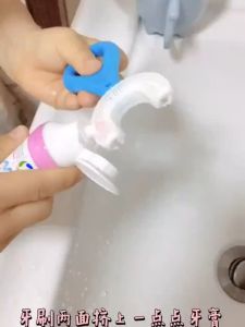 360 Degrees kids U-shaped Toothbrush Toddler Baby 2-6-12 Years Old Childrens Soft Ushaped Brushing