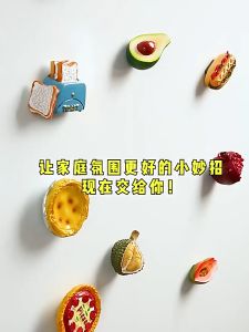 Moda Home Fridge Magnet 3D Refrigerator Magnetic Decoration Creative Office Document Magnet Sticker Peti Sejuk 3D Magnetik Home Decoration Magnet