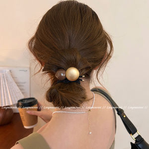 Dây Buộc Tóc Đàn Hồi Cao Phong Cách Tối Giản Đa Năng Dây Buộc Tóc Đuôi Ngựa Thấp Dây Buộc Tóc Tròn Dây Buộc Tóc Bằng Da Dẻo