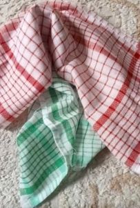 lap serbet lap piring lap mangkuk lap dapur ukuran 50x50cm berdaya serap tinggi dan anti luntur bahan cotton poly tc