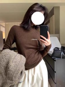 HUOLISI | Turtleneck Underwear Innerwear Formal Shoulder Fitted High-end Knitwear