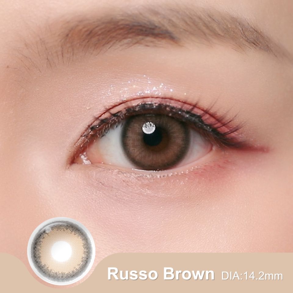 【COD&NEW Arrivals】Magister Contact Lens 1Pair=2Pcs 6 Months Disposable Contacts Lens Soft 14.0mm~14.5mm(0.00 No Degree)