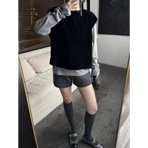 HUOLISI | High Waist Slim Fit Knit Pants