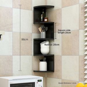 CHIZHIDU | Multi-functional Corner Shelf