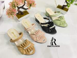 RMG8 Sandal wanita mutiara terbaru 2025 pesta viral kondangan