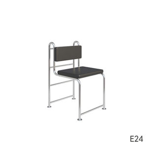 Vintage Designer Stainless Steel Chair