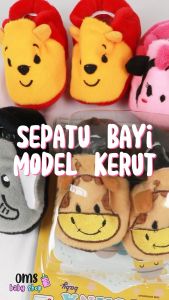 [PACKING MIKA] Sepatu Bayi Model Kerut HOSANA / Sepatu Bayi Lucu / Sepatu Bayi Boneka