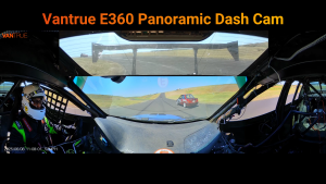 Vantrue E360 Plus Dash Cam with 360° GPS WiFi 24H Parking Mode Voice Control Touch Screen