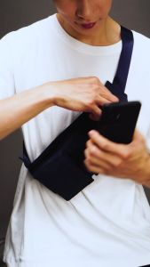 Tas selempang pria premium origanal waterproof/KK