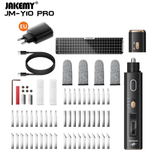 Jakemy | Jakemy JM-Y10 PRO Ultrasonic Cutter and Polisher Overheat Protection Electric Tool for PCB Model Making Carving Grinding DIY