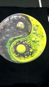 Kaos Pria Gambar 3D Premium Yin Yang Katun 24s H044 By Hans & Co