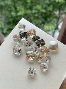 Luxurious Nail Salon Exclusive Diamond Nail Art Decorations Pointed Bottom Rhinestones Square Shaped over Time Nail Water Diamonds