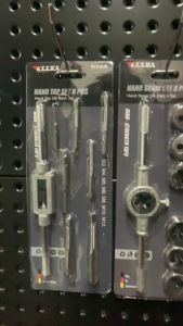 Alat SNEI SNAI BULAT SET 11pcs MOLLAR MLR-DS011 / Alat Pembuat Ulir Luar Drat Baut Senai Ulir MOLLAR