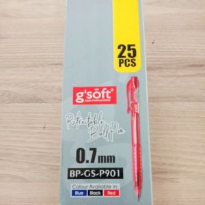 Gsoft Ball Pen 0.7mm BP-GS-P901 25pcs