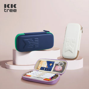 KK Tree Large Capacity Pencil Case Multi-Functional Stationery Box for Elementary School Students Grade One to Four Layered Organization