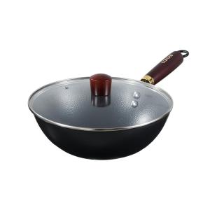 CAROTE | Mini Non-Stick No-Coating Hammered Flat Bottom Frying Pan