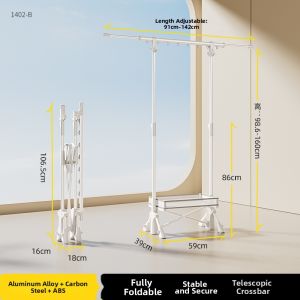 BIREN | Mini Foldable Adjustable Clothes Drying Rack