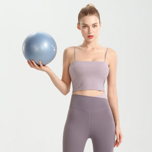 Luoke ฟิตเนส Bra สุภาพสตรีวิ่งกันกระแทกกีฬาชุดชั้นใน Quick Dry ชุดชั้นในสตรีที่สวยงามกลับบางสายรัดโยคะเสื้อกั๊ก Sling Bra ผู้หญิงสร้อยข้อมือผู้หญิง