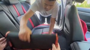 4 Pocket type New Pet Dog Cat Mat Car Bed Cushion Car Backseat Cover Hammock Seat Rear Row Anti-Dirty Waterproof