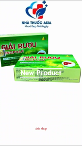 Viên giải rượu KINGPHAR hỗ trợ cho các cơn say hộp 20v